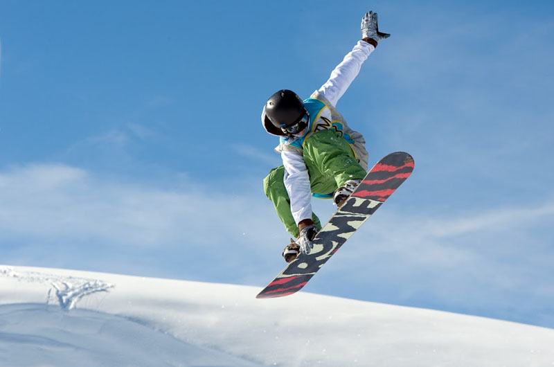 Snowboarden Lofer Almenwelt